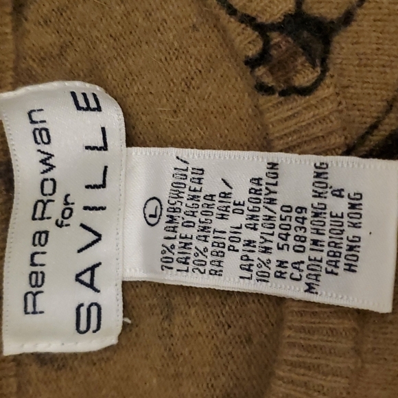 Rena Rowan for Saville sweater size large - Picture 2 of 3